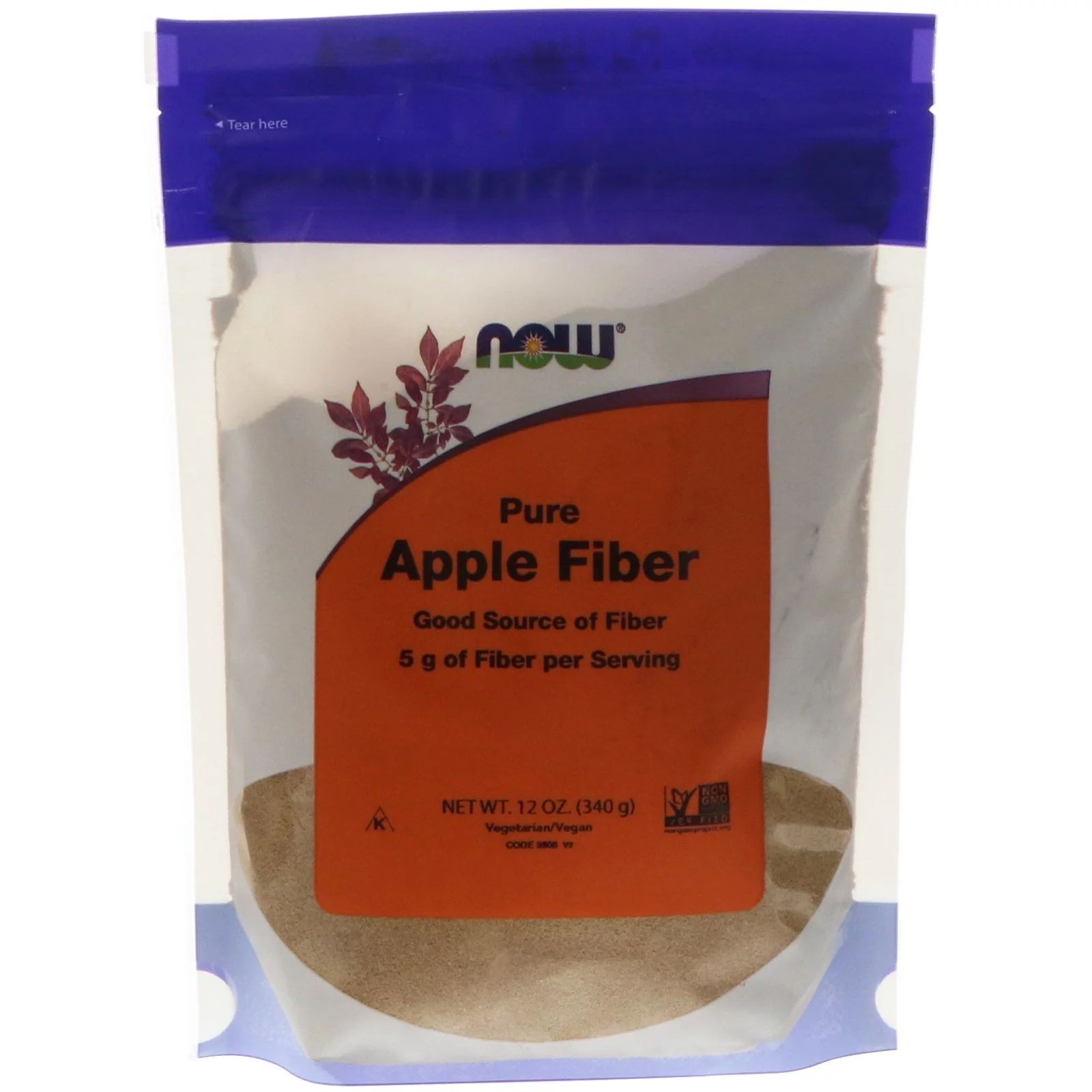 Now Foods Pure Apple Fiber (jablečná vláknina) 340 g