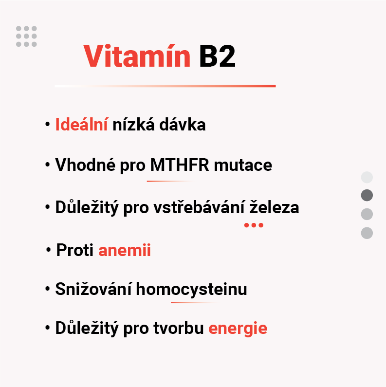 Vitamin B2 benefity