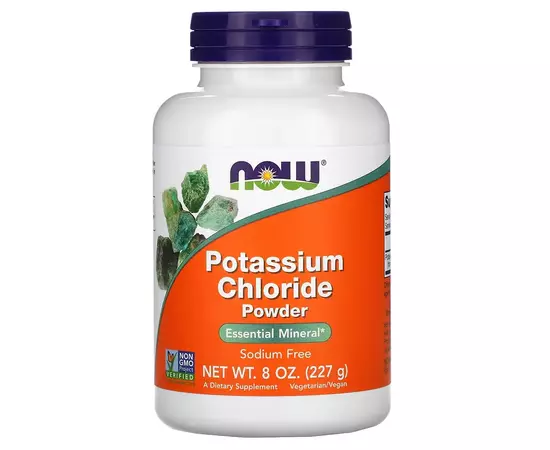 Now Foods Potassium Chloride 227 g, prášekNow Foods Potassium Chloride 227 g, prášek